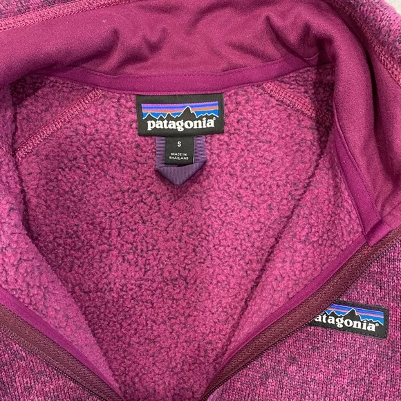 Women’s Patagonia Better Sweater 1/4 zip pullover Size Small. - Picture 9 of 9